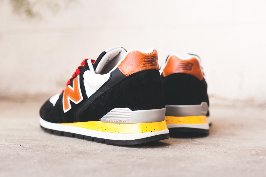 New Balance 996 Black Brown Yellow Speckle 04