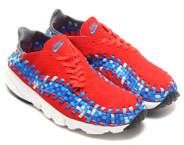 Nike Air Footscape Woven Motion Challenge Red Photo Blue 02