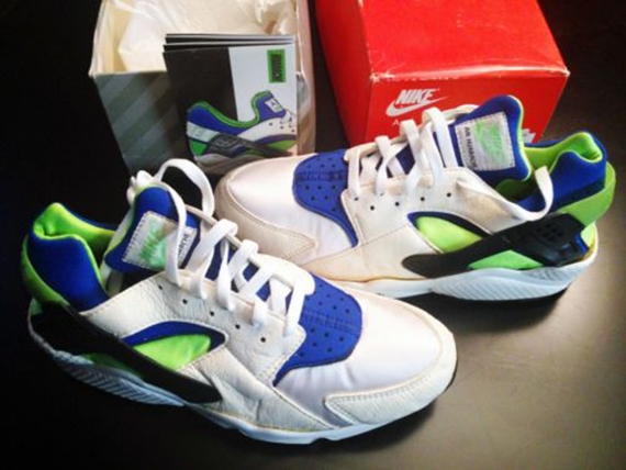 Sneakers,streetwear,and supreme - Nike Air Huarache OG Scream Green  Returning in February, via KicksOnFire.com