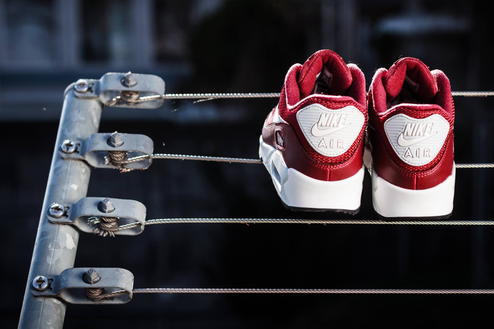 Nike Air Max 90 New Slate Team Red 06