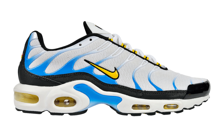 Nike Air Max Plus White Blue Yellow 02
