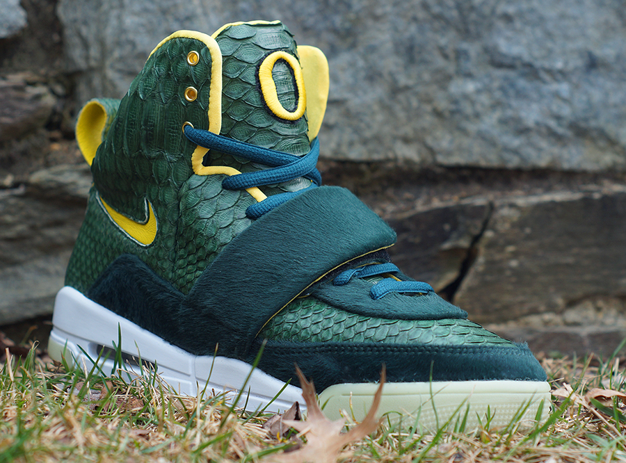 kål Erhvervelse Lydig Nike Air Yeezy "Oregon" by JBF Customs - SneakerNews.com
