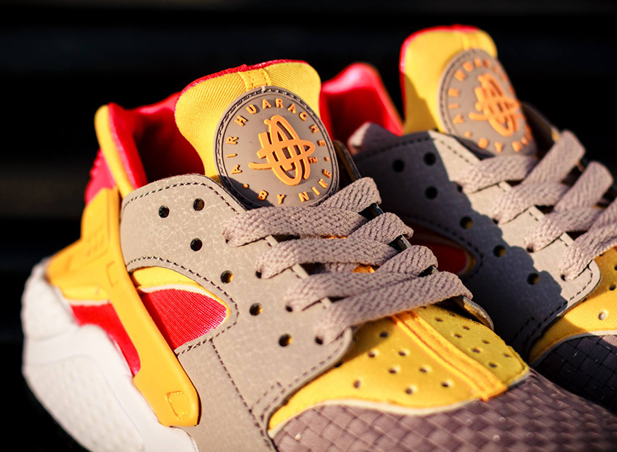 Nike Huarache Lite Orewood Brown Atomic Laser Mango 03