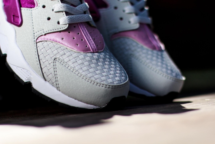 Nike Huarache Womens Grey Pink 03