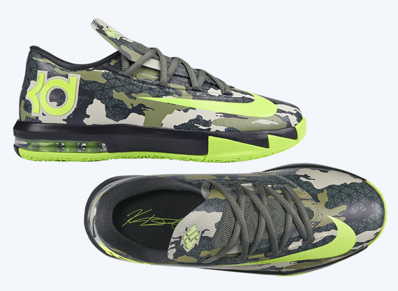 Nike KD 6 GS “Camo” – Release Date