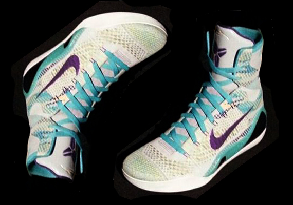 Nike Kobe 9 Elite – White – Purple – Blue