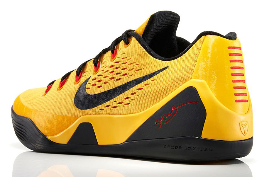 Kobe 9 best sale black and gold