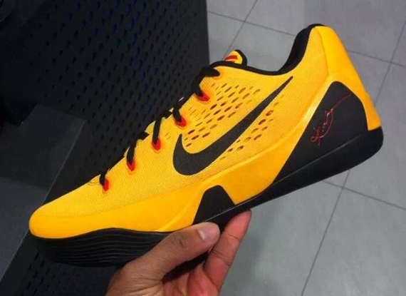 Nike Kobe 9 Low Yellow Black