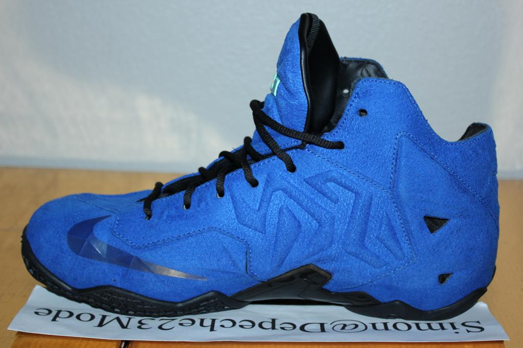 Nike Lebron 11 Ext Blue Suede 02