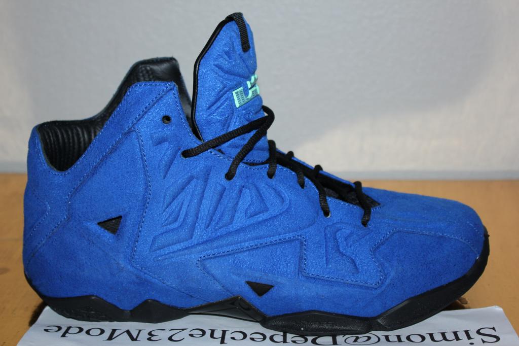 Nike Lebron 11 Ext Blue Suede 03