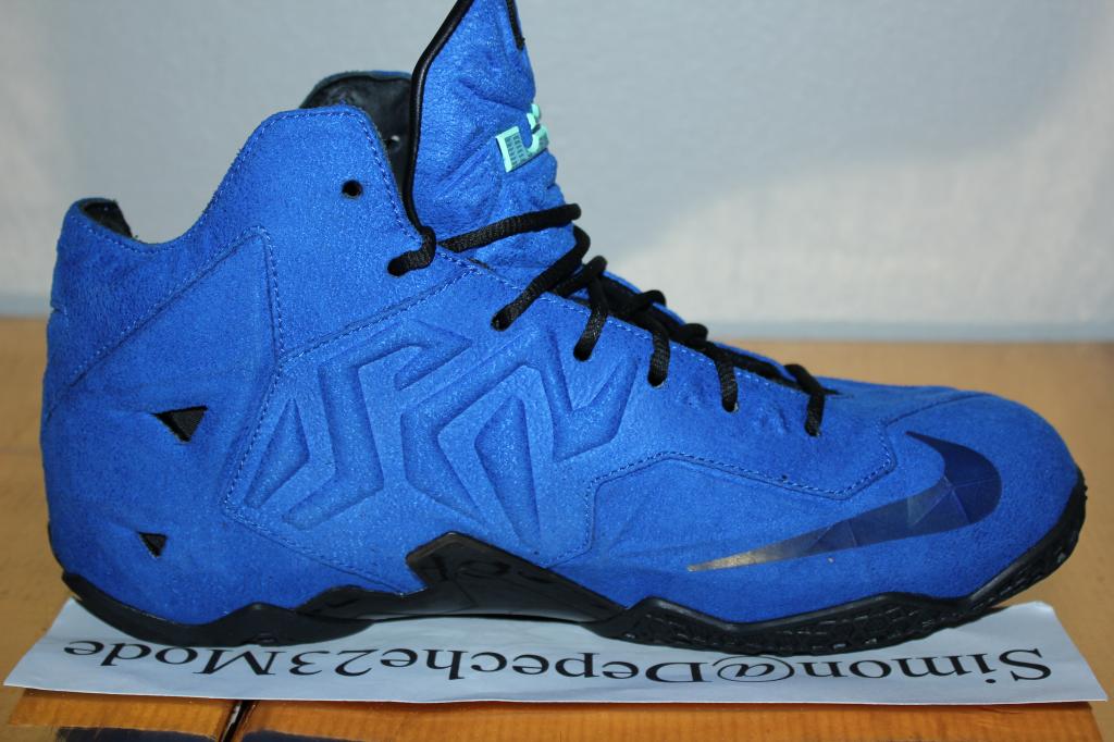 Nike Lebron 11 Ext Blue Suede 05