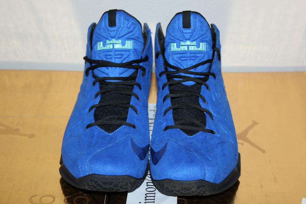 Nike Lebron 11 Ext Blue Suede 16