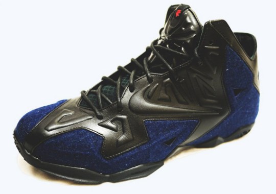 Nike LeBron 11 EXT Goes “James Dean” with Denim and Leather