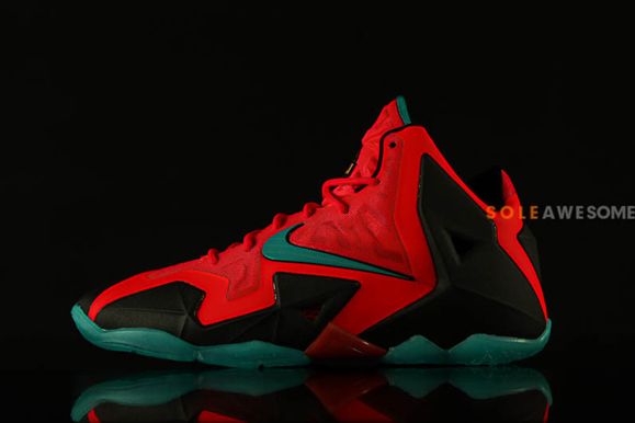 Nike Lebron 11 Gs Solar Red 2