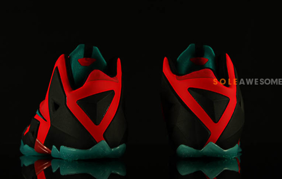 Nike Lebron 11 Gs Solar Red 8