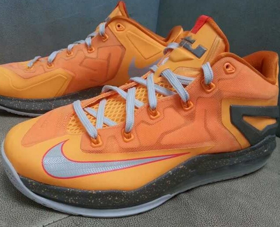 lebron 11 low orange