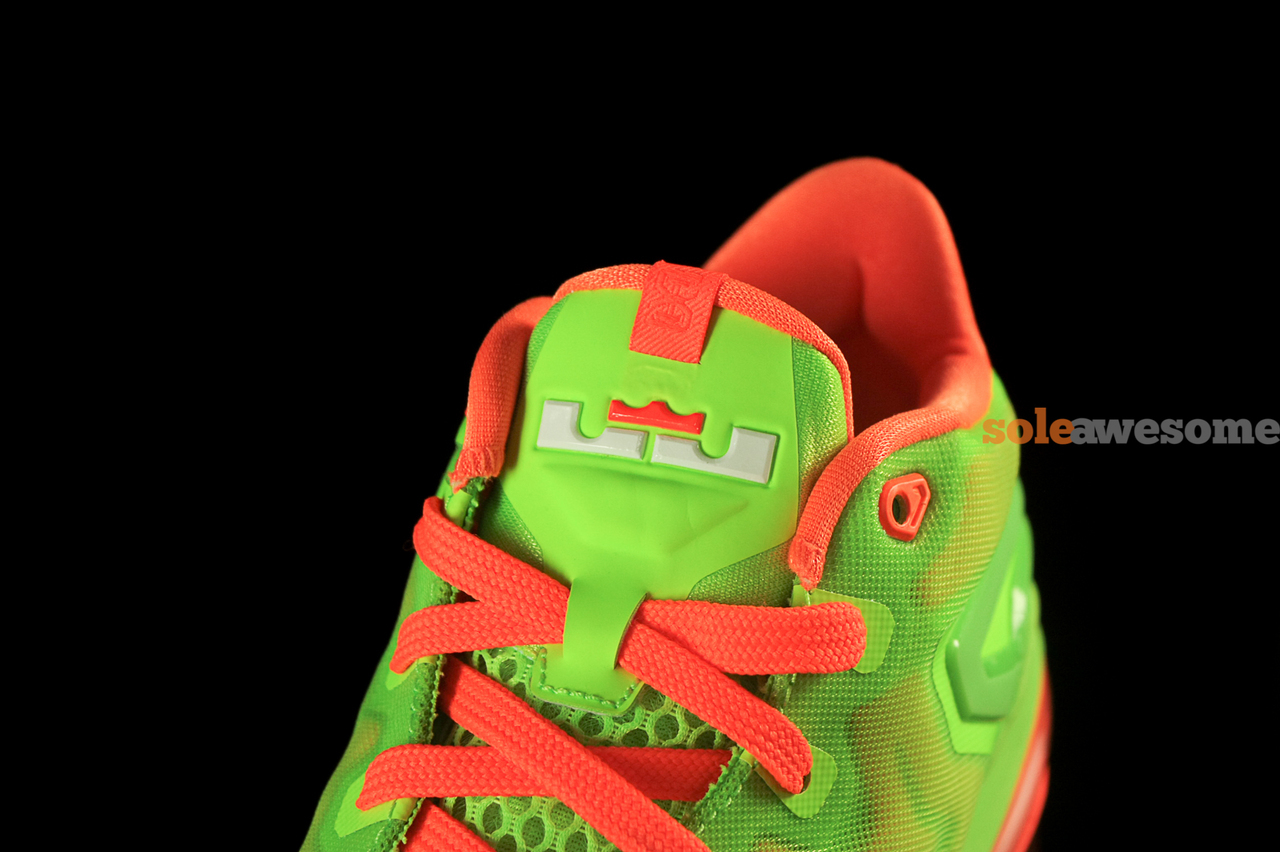 Nike Lebron 11 Low Gs Volt Orange 05