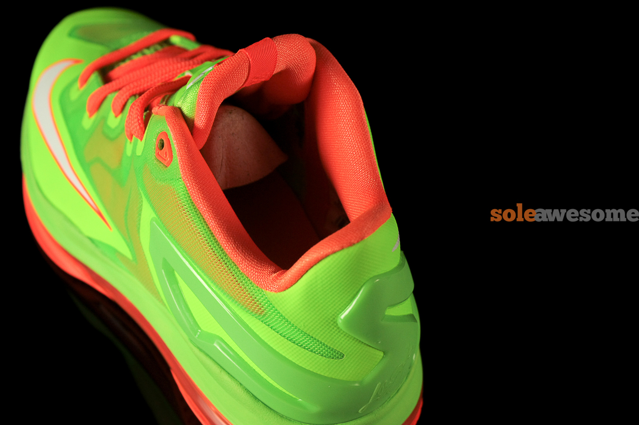 Nike Lebron 11 Low Gs Volt Orange 07