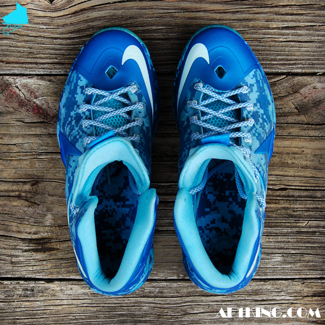Nike Lebron X Chill Blue Camo 07