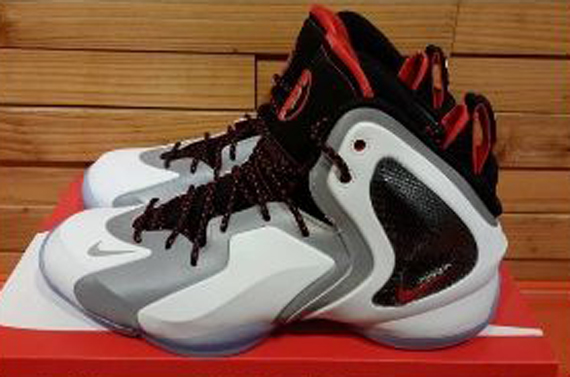 Nike Lil’ Penny Posite – White – Grey – Black – Red