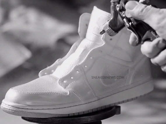 Nike Sb Air Jordan 1 White Paint Teaser 2