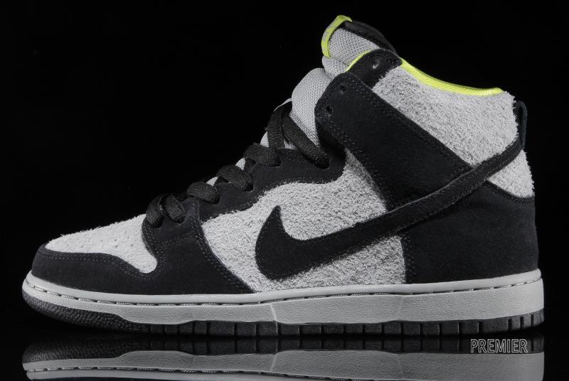 Nike Sb Dunk High Black Base Grey Venom 02