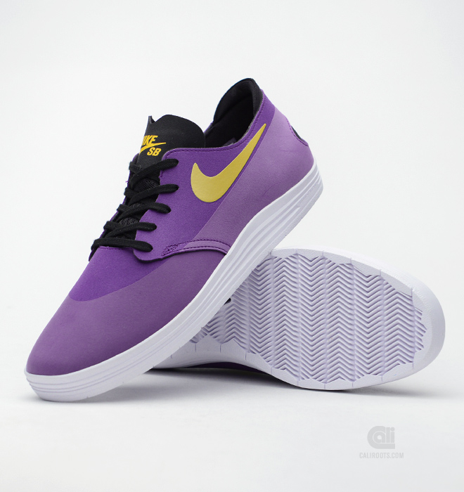 Nike Sb Lunar One Shot Purple Yellow 02