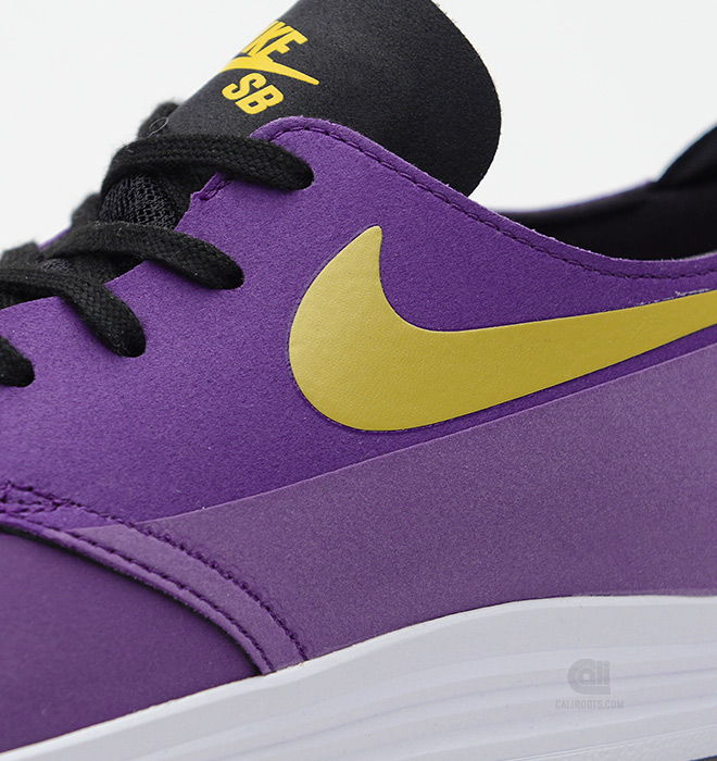 Nike Sb Lunar One Shot Purple Yellow 05
