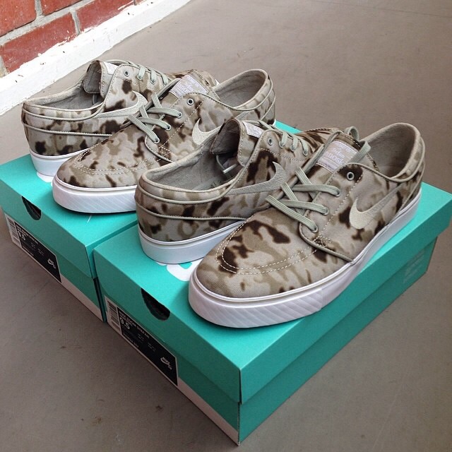 Nike Sb Stefan Janoski Desert Camo 1