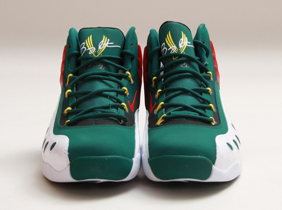 Nike Sonic Flight Logan Green University Red 3