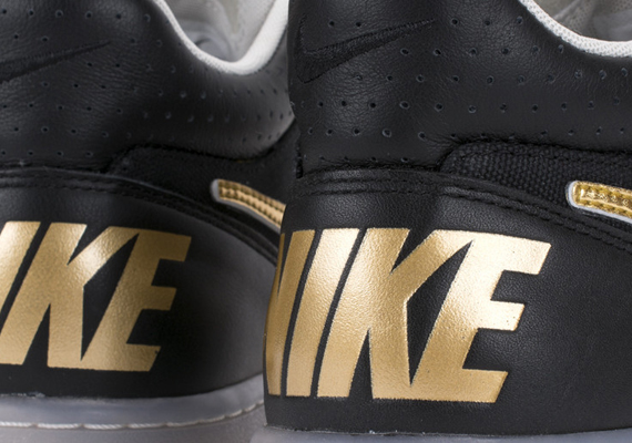 Nike Tiempo 94 Mid Black Metallic Gold 6