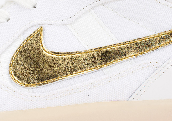 Nike Tiempo 94 Mid White Metallic Gold 4