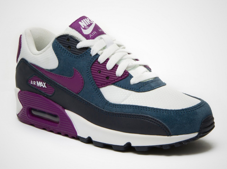 Nike WMNS Air Max 90 Essential - Obsidian - Bright Grape