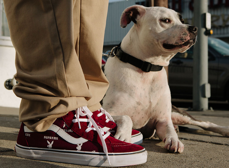 weigeren Op de kop van steek Supreme x Playboy x Vans Collection - SneakerNews.com