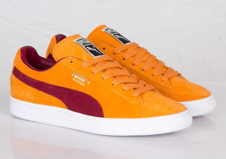 Puma Suede Classic – Bright Marigold – Pomegranate