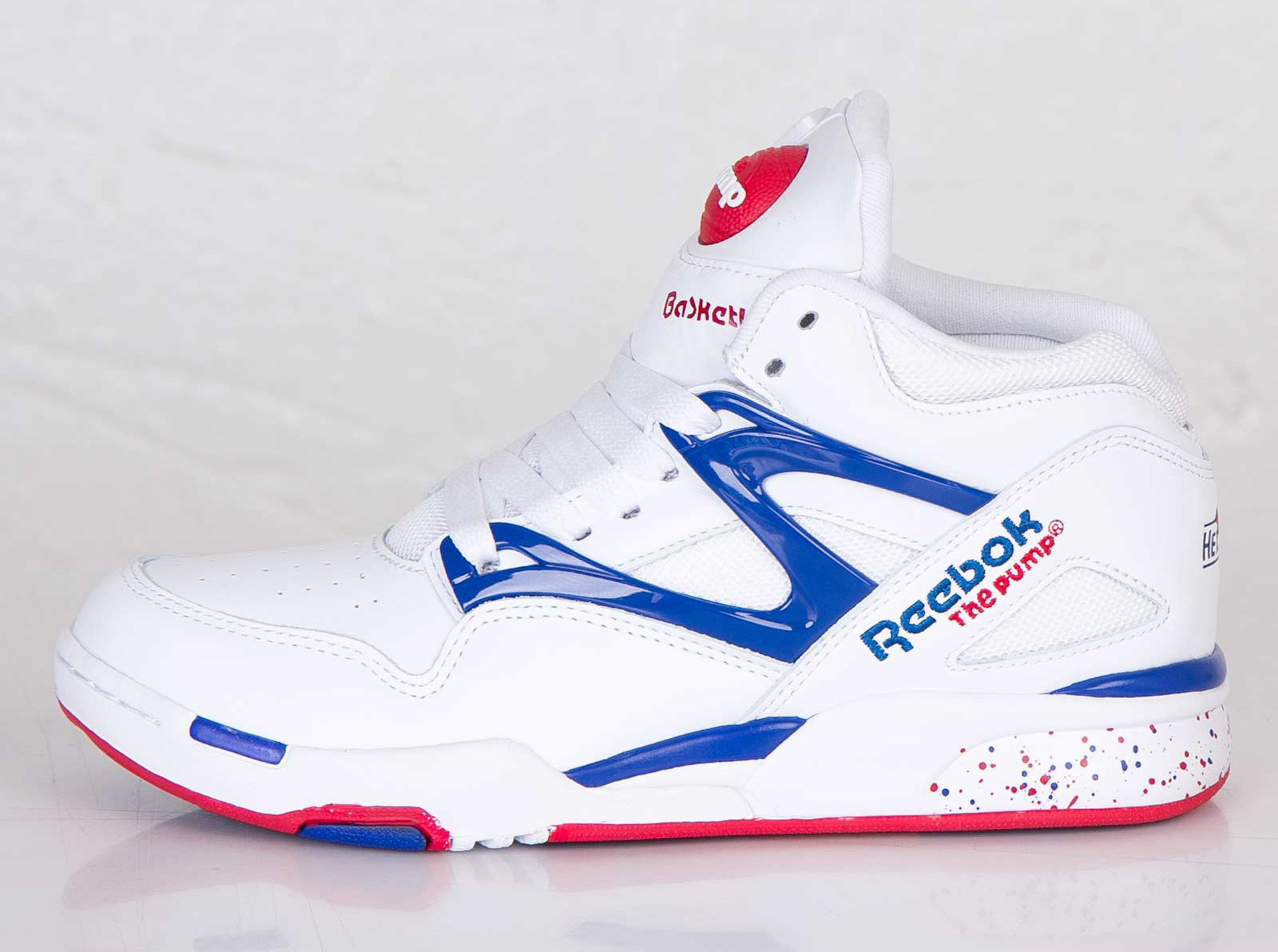 Reebok Pump Omni Lite - White - Reebok Royal - Red - SneakerNews.com