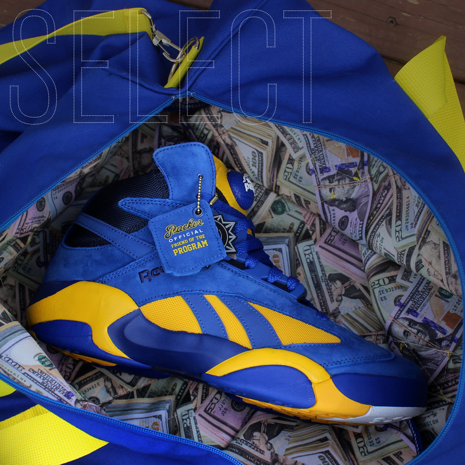 Sn Select Packer X Reebok Shaq Attaq Blue Chips Cover 1