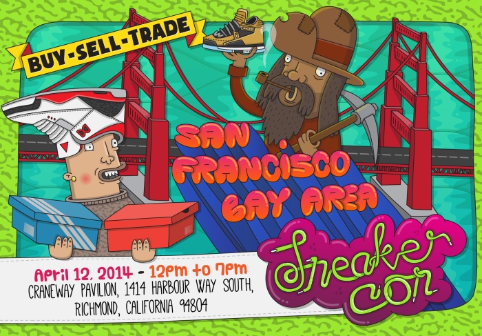 Sneaker Con San Francisco – April 12th, 2014