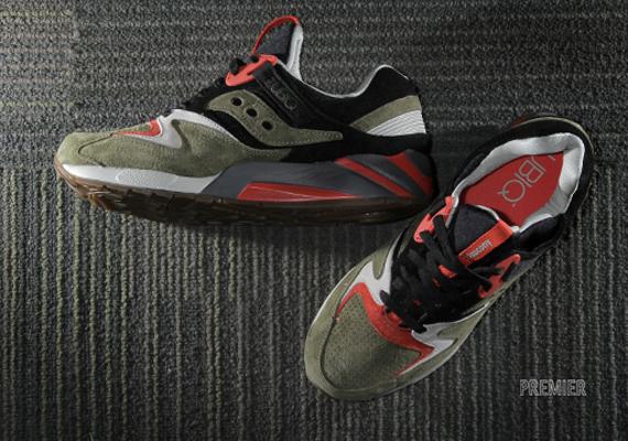 UBIQ x Saucony Grid 9000 "Dirty Martini" - Arriving at Additional Retailers