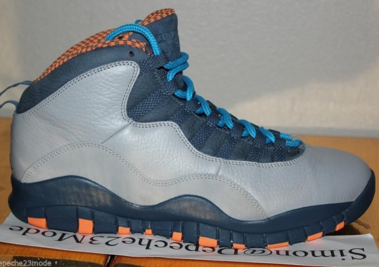 An Unreleased Leather Sample of the Air Jordan 10 “Bobcats”