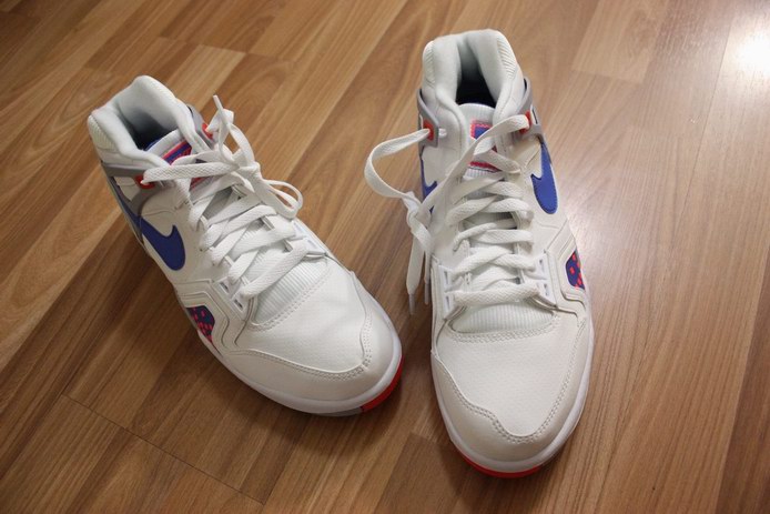 Nike Air Tech Challenge Ii White Blue Infrared 06