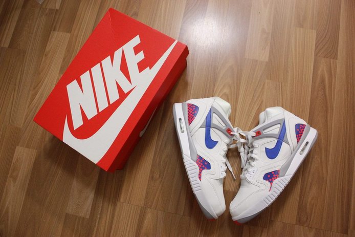 Nike Air Tech Challenge Ii White Blue Infrared 08