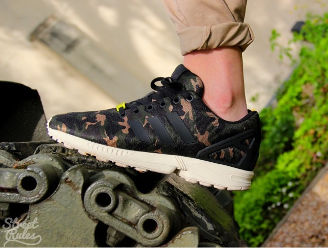 Adidas Originals Zx Flux Camo 02