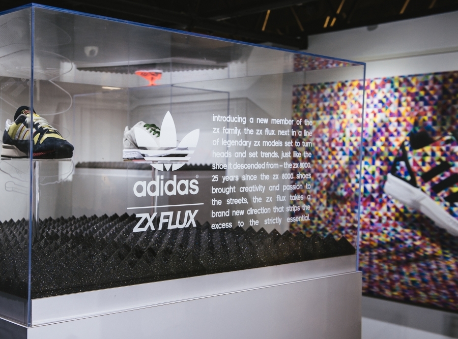 adidas Originals ZX Flux Installation at BAIT