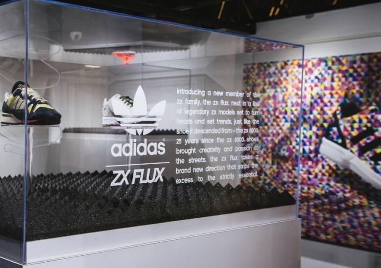 adidas Originals ZX Flux Installation at BAIT