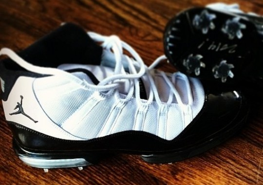 Nike Air Jordan 1 Elevate Low SE Metallic Silver Damen Sneaker EU 38 “Concord” Golf Spikes for Keegan Bradley