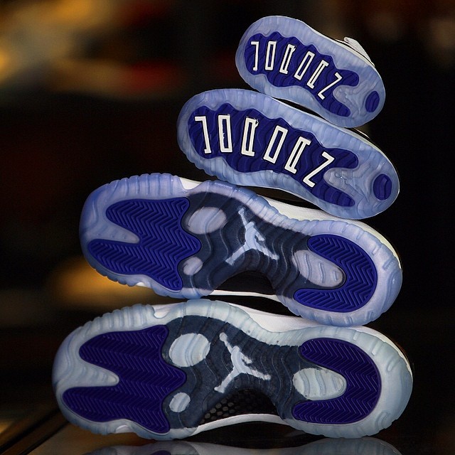 Air Jordan 11 Low Concord Full Family Sizes 01
