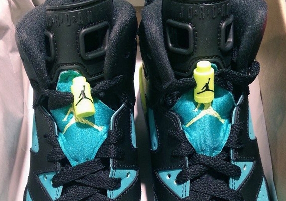 Air Jordan 6 Gs Turbo Green