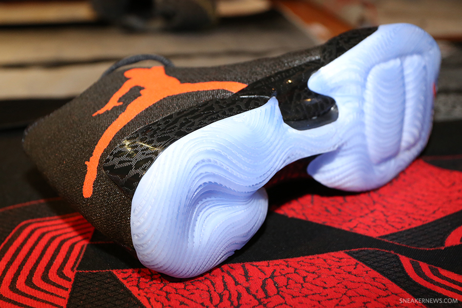 Air Jordan XX9 Black Team Orange Dark Grey SneakerNews