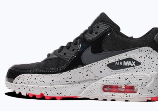 Nike Women’s Air Max 90 Black – Lite Base Grey – Geranium